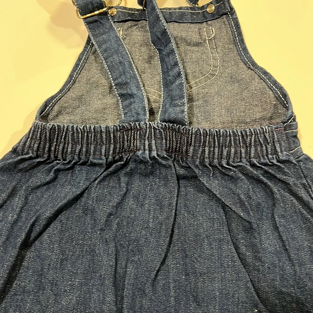 Oshkosh - 5, vintage dark wash denim dress‎